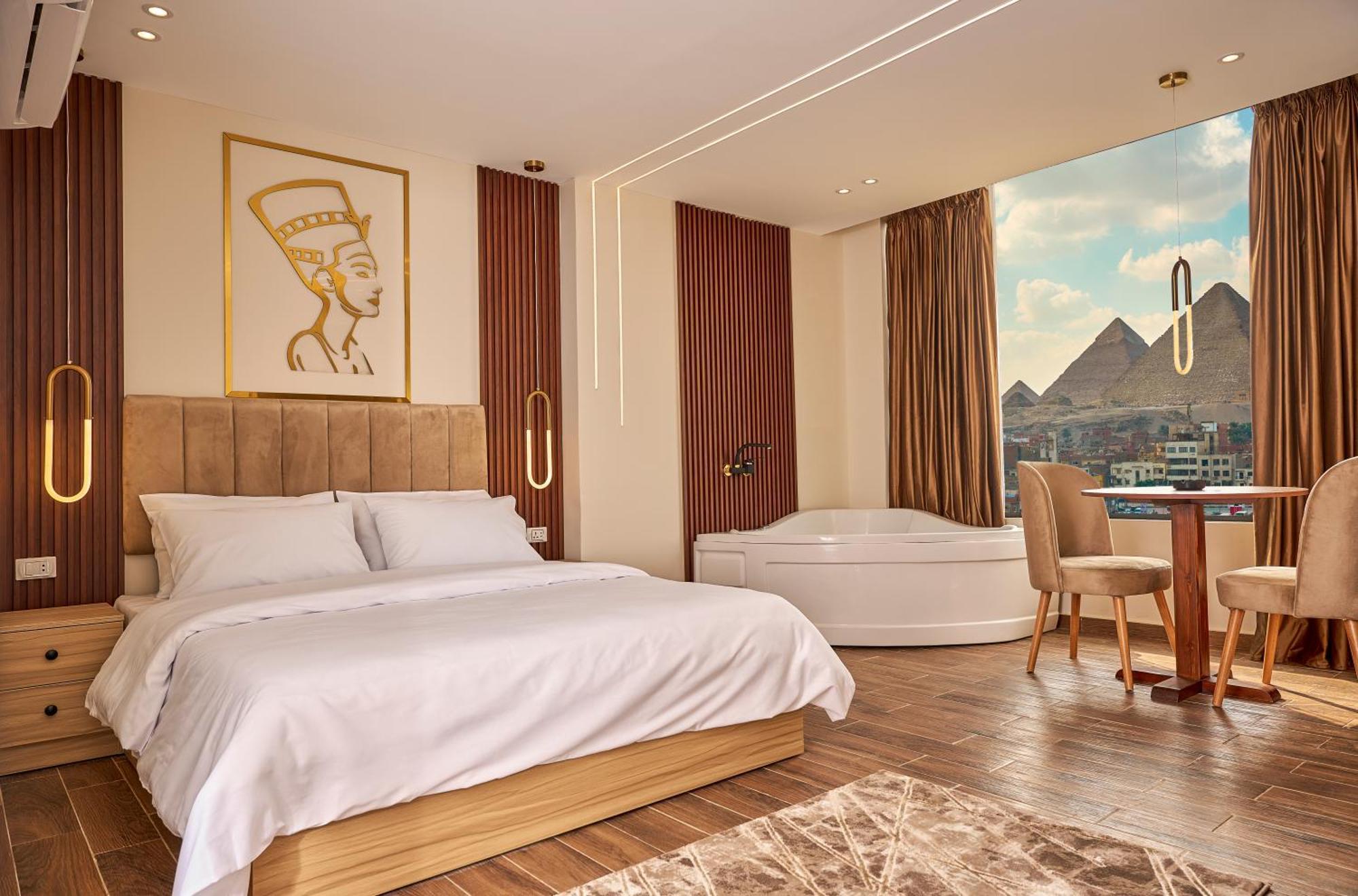 Хостел Rotana Pyramids View Nazlet el-Sisi Екстер'єр фото